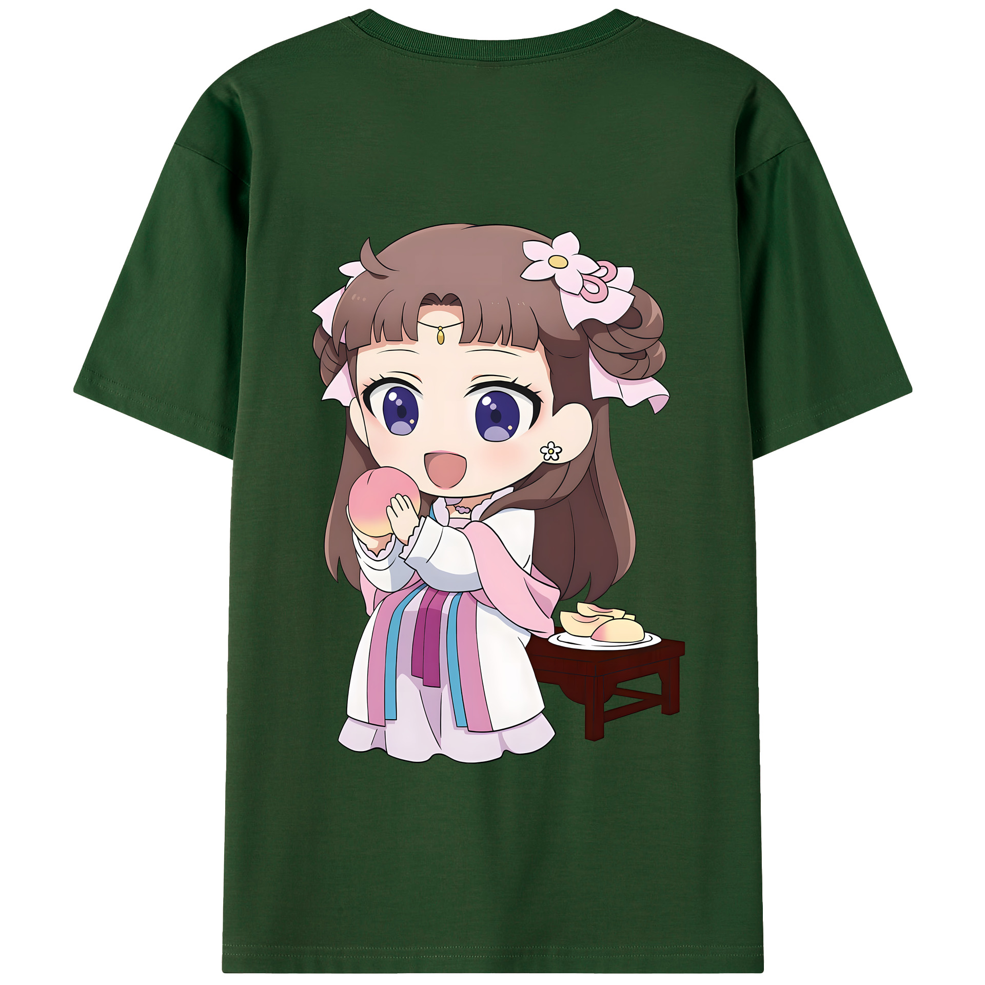 （画像用） 薬屋のひとりごと The Apothecary Diaries 綿100％半袖Tシャツ（背面プリント）
